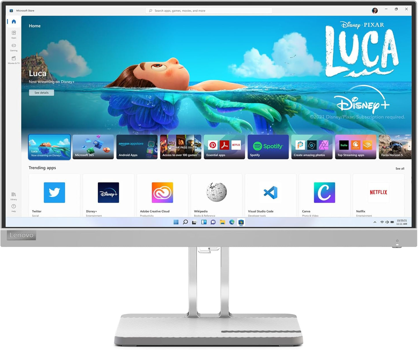 Lenovo 67AFKCCBUS L22e-40 21.45" FHD 75Hz Monitor