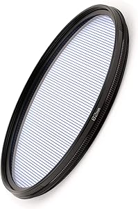 NiSi 82mm Allure Streak Filter: Blue Anamorphic Effect