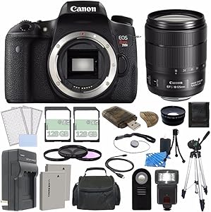 Canon CANT6S18135 EOS Rebel T6s DSLR Camera Bundle