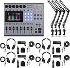 Zoom PodTrak P8 Podcasting Recorder Bundle