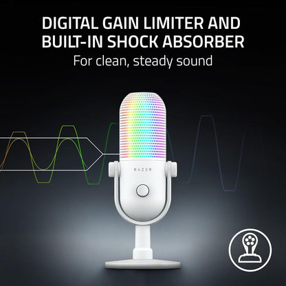 Razer Seiren V3 Chroma RGB USB Streaming Microphone