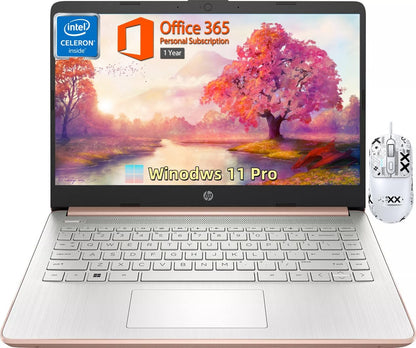 HP hp 14 laptop Quad-Core 16GB 384GB SSD