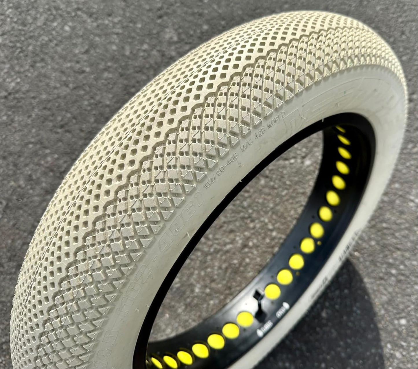 Gravity Yellow Rim Tape - 26 inch Fat Bike Wheel Liners - 64mm Pair