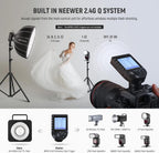 Neewer 10103136 Q4 400Ws TTL Studio Flash Strobe