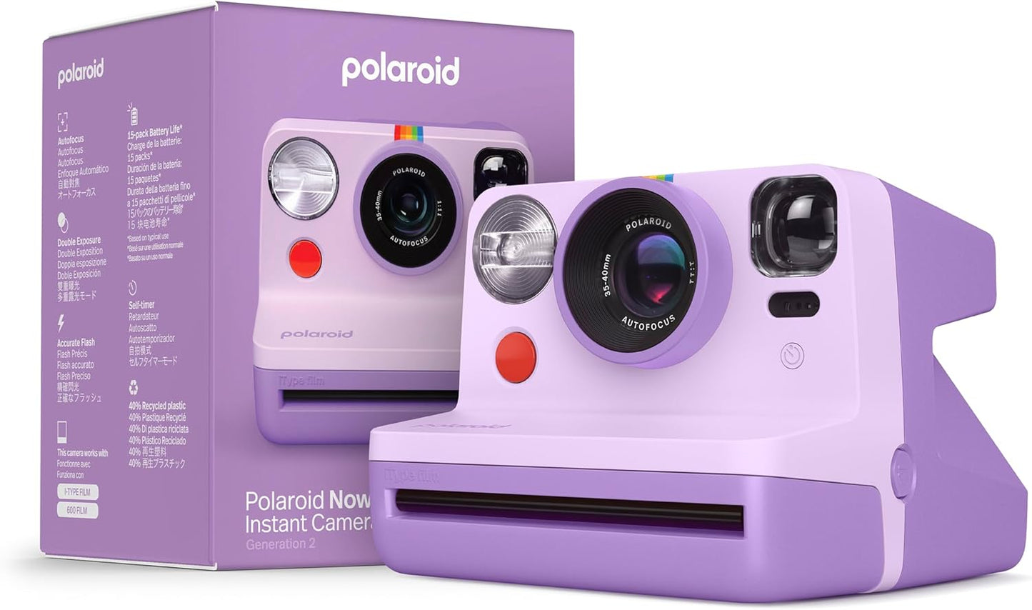 Polaroid 9149 Now 2nd Gen I-Type Instant Film Camera