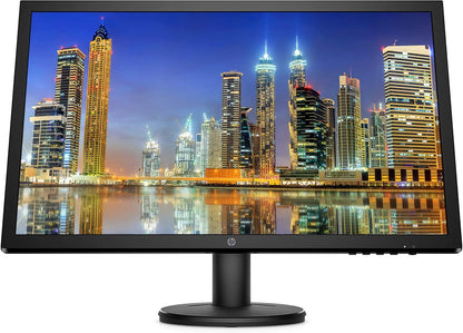 HP V24 24-inch FHD Monitor 2-Pack with Dual Stand