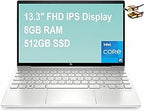 HP Envy 13 Laptop i5-1135G7 8GB 512GB SSD FHD