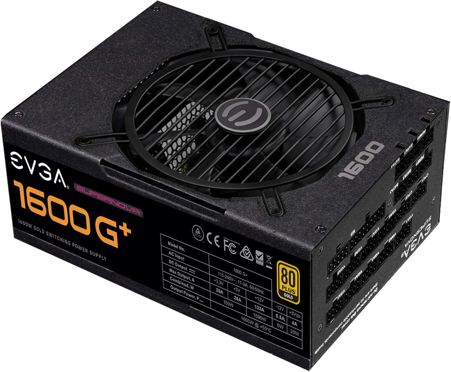 EVGA 1600 G+ Supernova 1600W Gold Power Supply