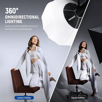 Neewer NS35L 33.5" Lantern Softbox Bowens Mount