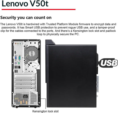 Lenovo 11QE V50t Business Tower Desktop i5 1TB SSD