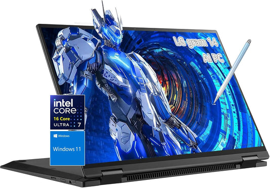 LG gram 14 2-in-1 Touchscreen Laptop - Ultra 7, 32GB/1TB SSD
