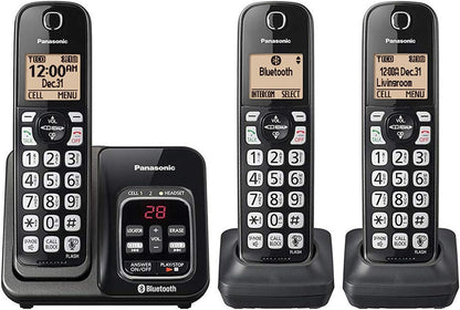Panasonic KX-TG833SK Link2Cell Bluetooth Cordless Phone