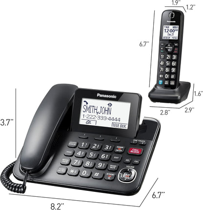 Panasonic KX-TGF892B Bluetooth Expandable Corded Phone