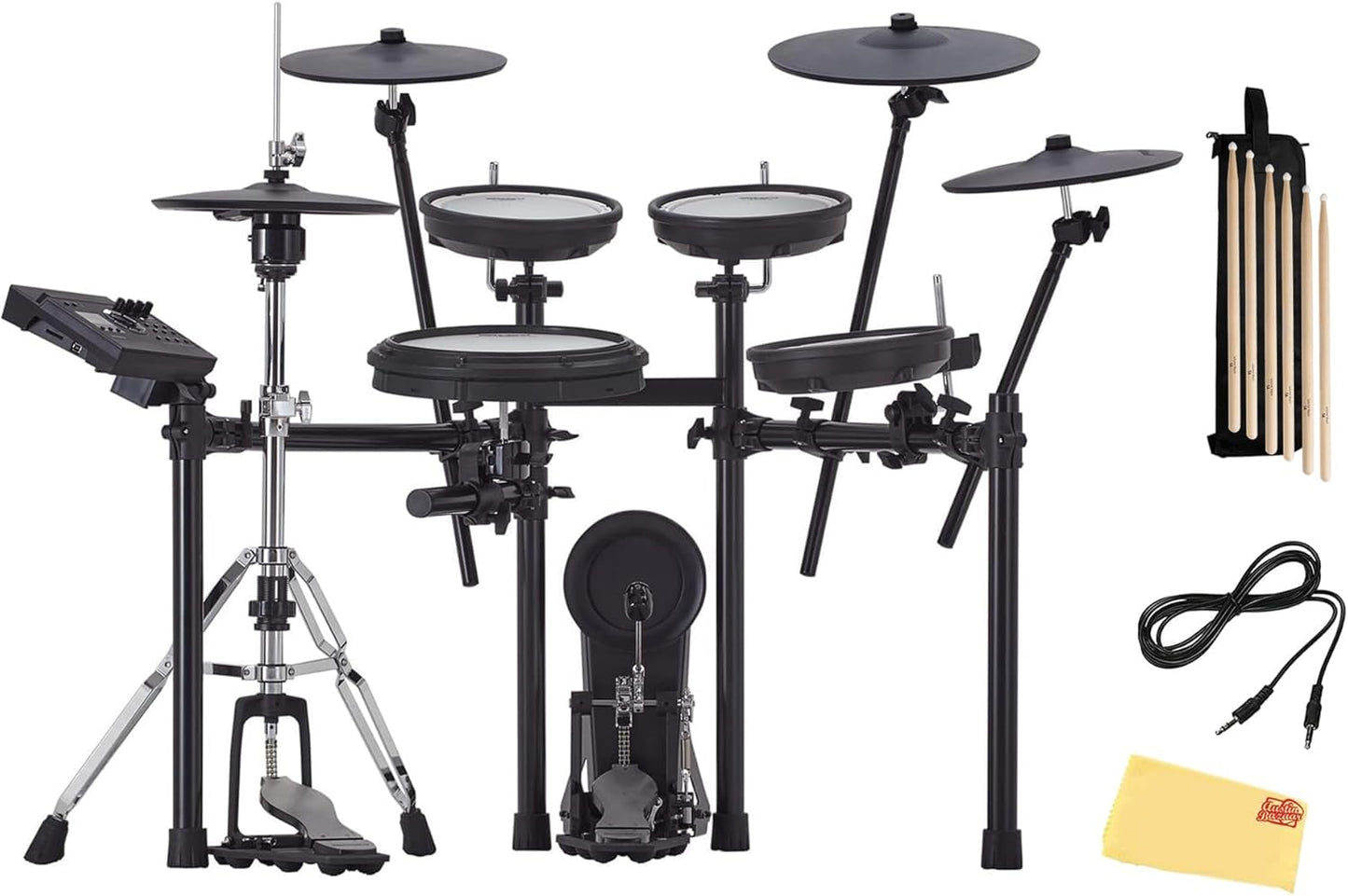 Roland AUS-TD-17KVX2-S-COMBO-DLX V-Drums Electronic Drum Set Bundle