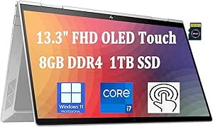 HP ENVY x360 i7 OLED Touchscreen 2-in-1 Laptop
