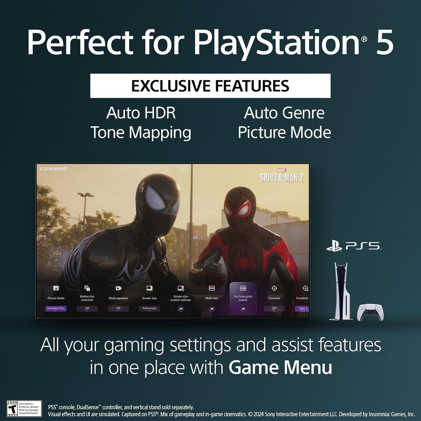 Sony K65XR80 65" OLED 4K Ultra HD Google TV 2024