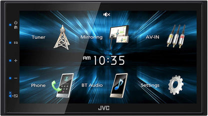 JVC KWM150BT Digital Media Receiver Backup Camera Bundle