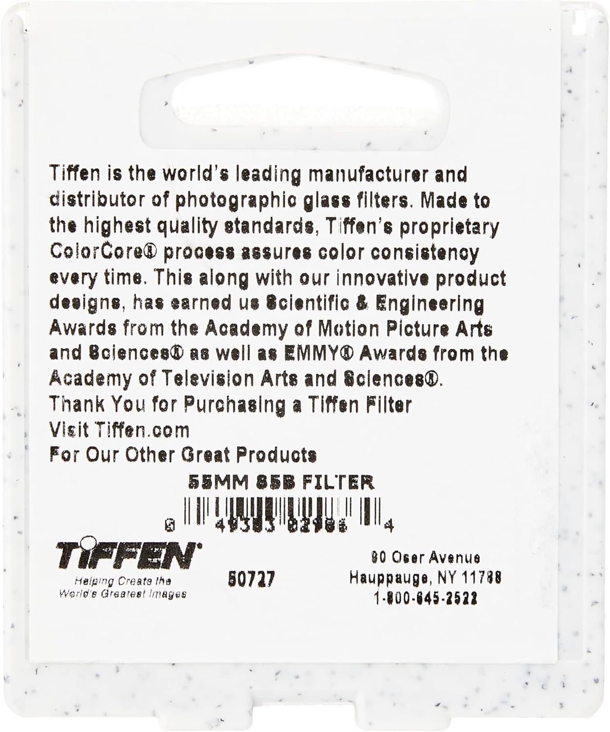 Tiffen 5585B 55mm 85B Color Filter