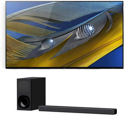 Sony XR-77A80J 77" OLED TV + Soundbar - Used