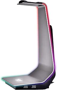 Thermaltake GEA-HS1-THSSIL-01 Argent RGB Headset Stand — main product image