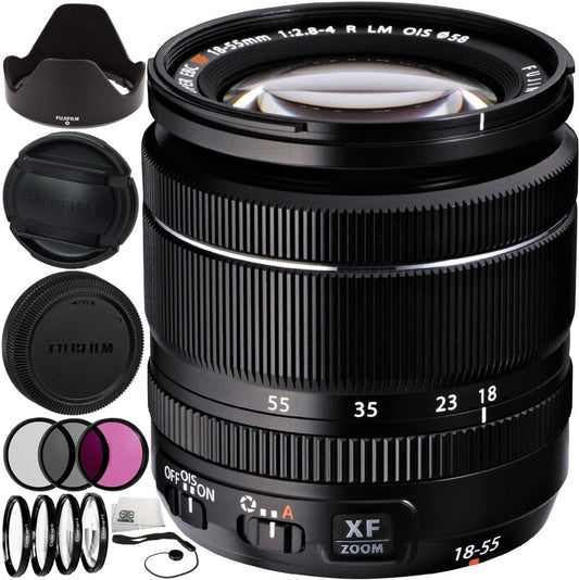 Fujifilm 16276479 XF 18-55mm Lens Kit - f/2.8-4, OIS