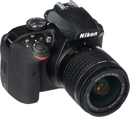 Nikon K-100974-CR D3400 DSLR Camera with 18-55mm Lens (Renewed)