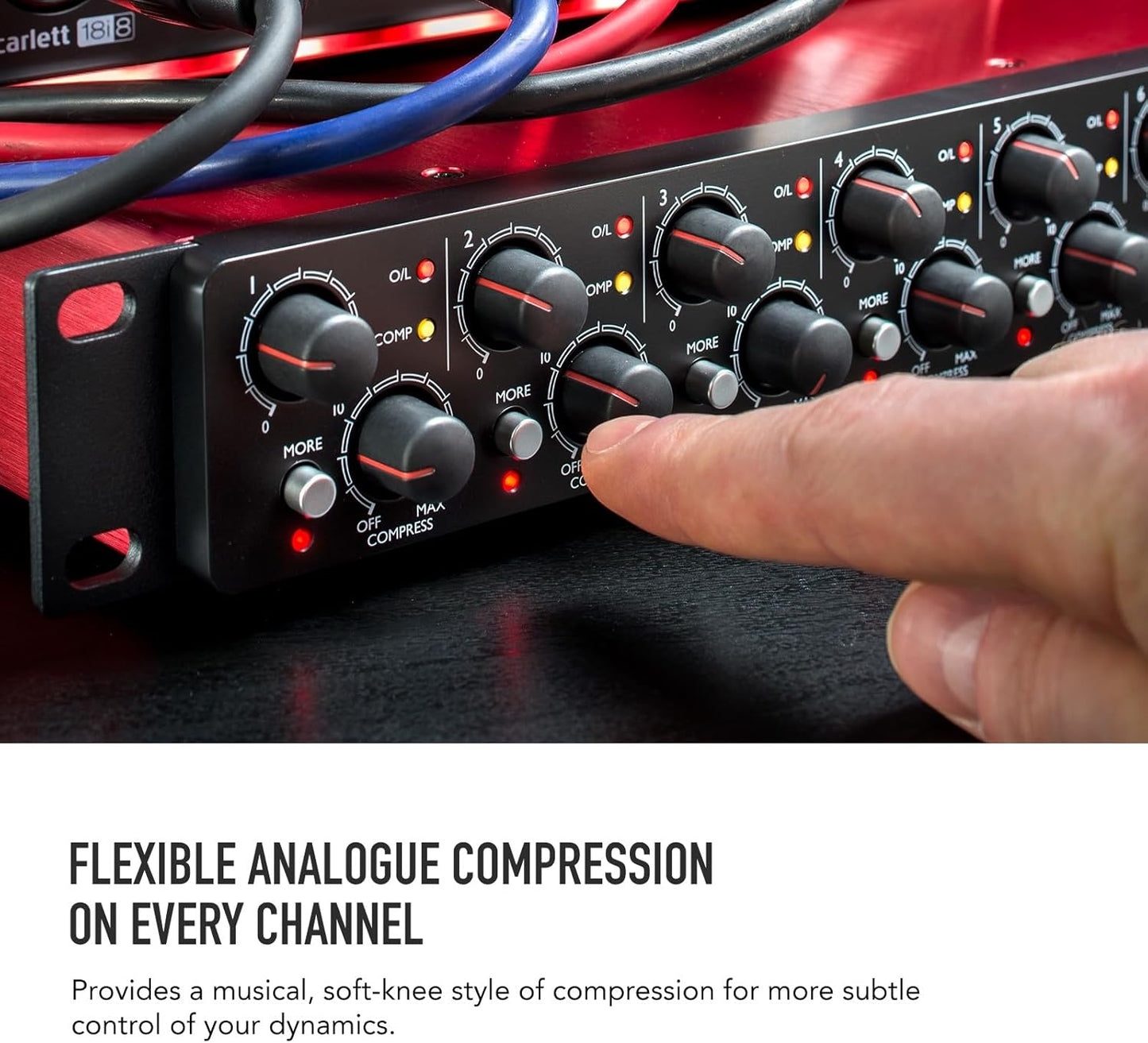 Focusrite AMS-SCARLETT-OCTOPRE-DYNA Scarlett OctoPre - Dynamic Mic Preamp