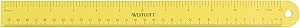 Westcott Straight Magnetic Ruler 12-inch