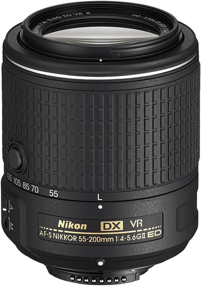 Nikon FBA_K-91112-00-CR 55-200mm VR Zoom Lens Renewed