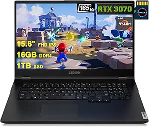 Lenovo Legion 5 Gaming Laptop Ryzen 7 RTX 3070