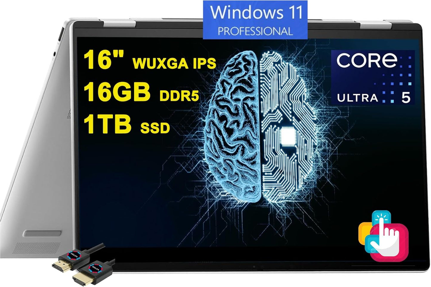 HP Envy x360 2-in-1 Laptop Ultra 5 125U 16" Touchscreen