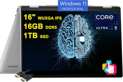 HP Envy x360 2-in-1 Laptop Ultra 5 125U 16" Touchscreen