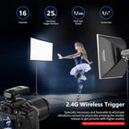 Neewer FC-16 2.4GHz Wireless Flash Trigger for Nikon