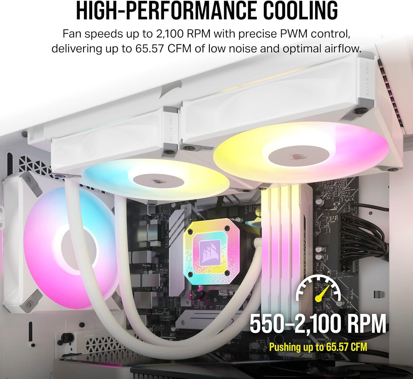 Corsair CO-9050158-WW iCUE AF120 RGB Elite Fan Kit