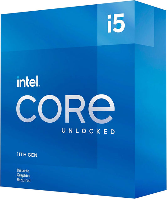 Intel BX8070811600KF Core i5-11600KF Unlocked CPU