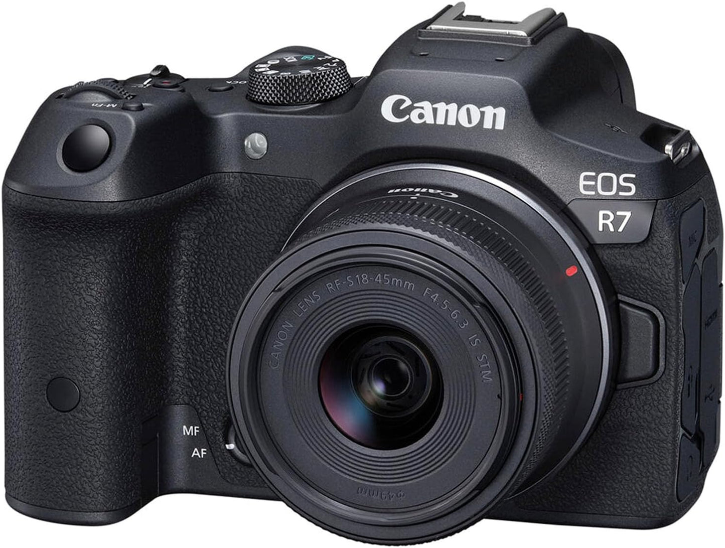 Canon R7 Mirrorless Camera 18-45mm Lens Bundle (Renewed)