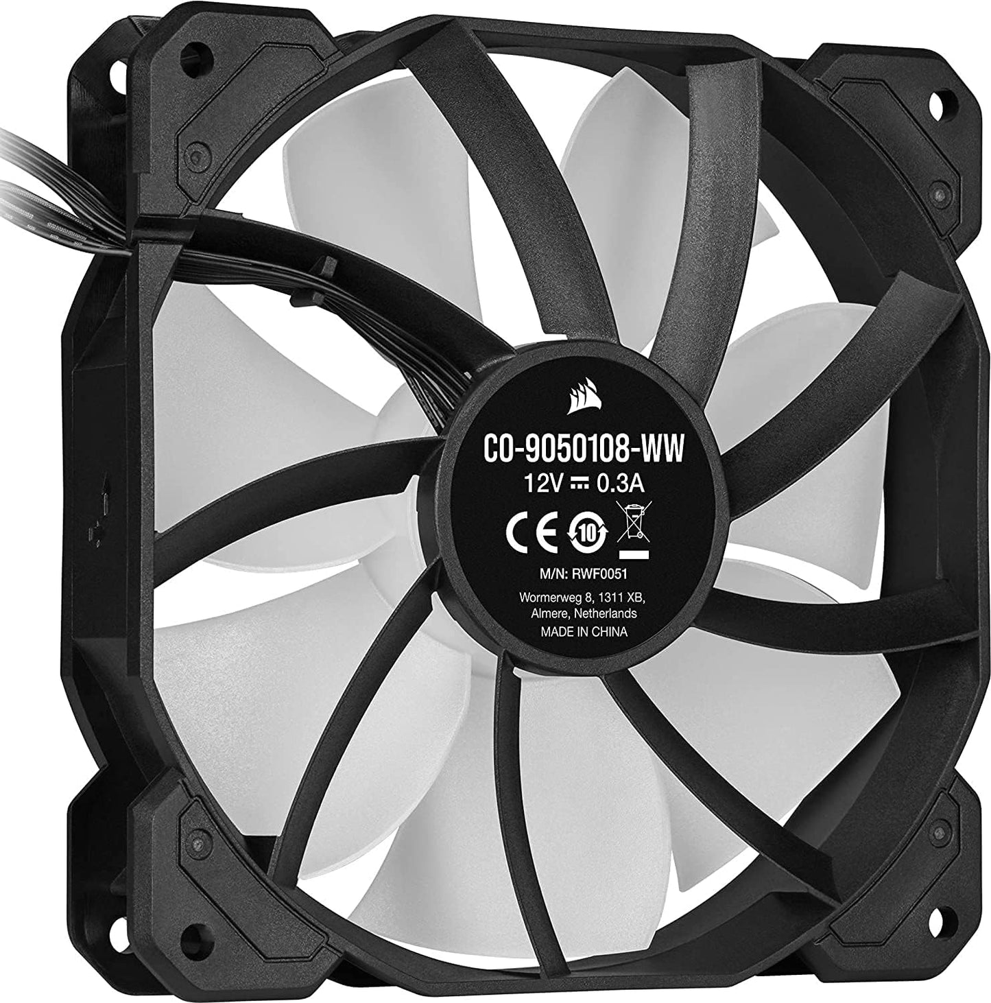 Corsair CO-9050108-WW iCUE SP120 RGB Elite 120mm Fan