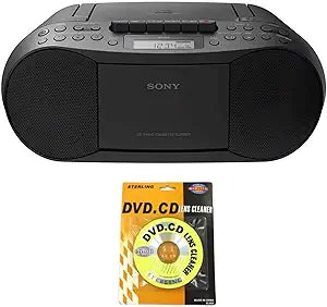Sony ZSPS50CDAUX Boombox - CD, Cassette, Radio Portable — main product image