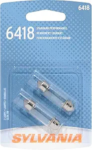 Sylvania 6418 Miniature Bulb Basic 2-Pack — main product image