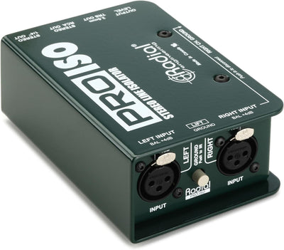 Radial Engineering SRA PRO-ISO XLR Stereo Isolator Converter