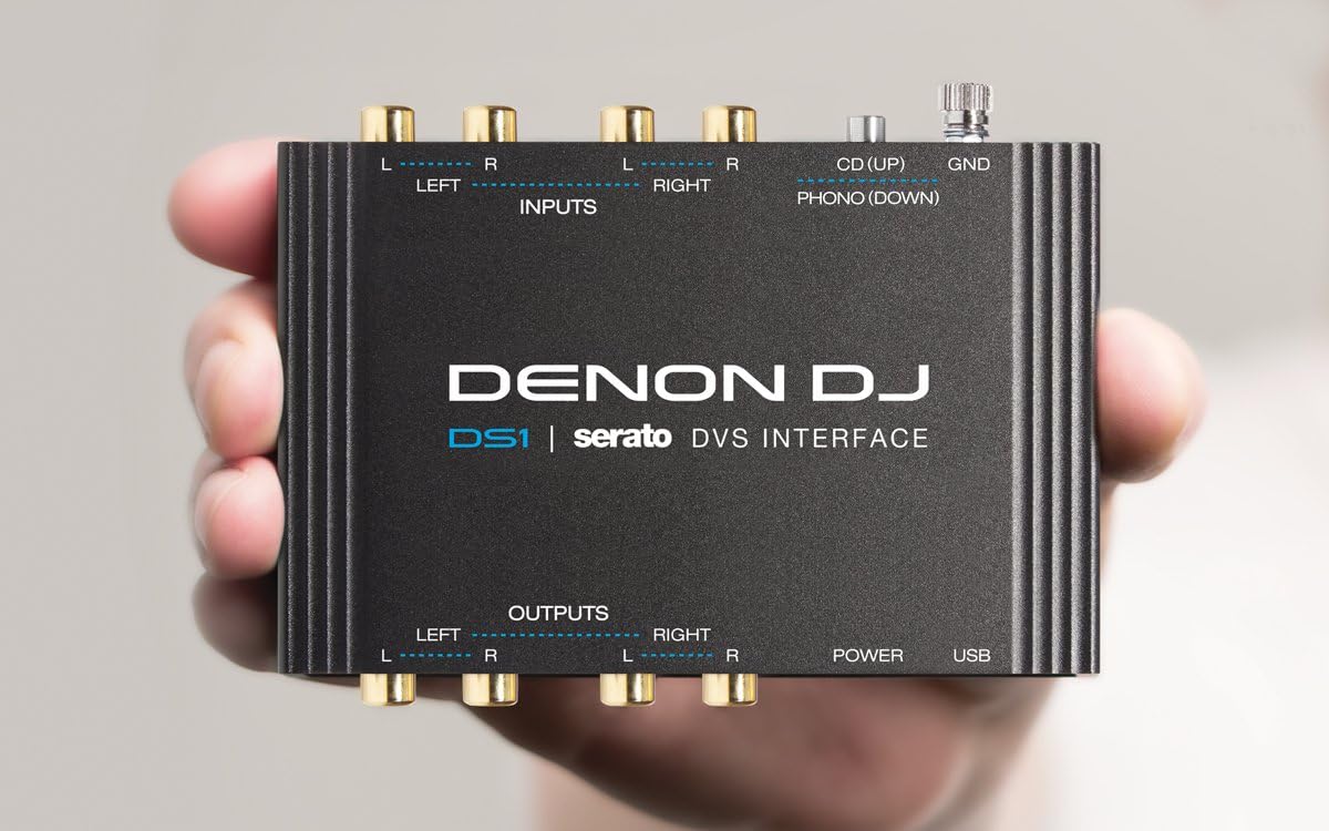 Denon DJ DS1 Digital Vinyl Audio Interface Serato DVS