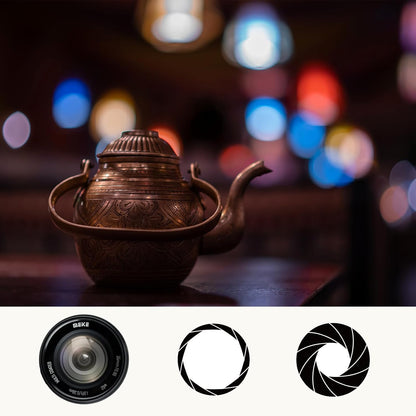 Meike 35mm f/0.95 Lens - MFT Mount Manual Focus