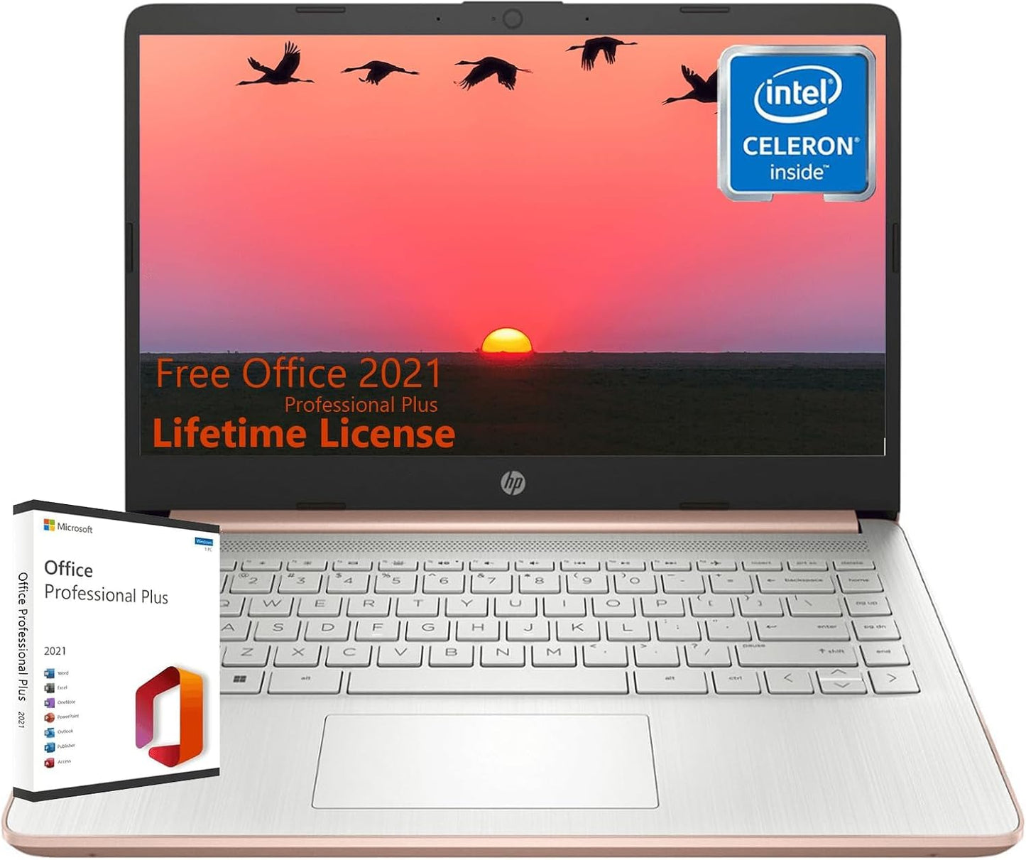 HP HP Laptop 14" Microsoft Office Lifetime License
