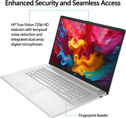 HP Laptop, 17", Ryzen 5, 32GB, 1TB SSD, Windows 11 Pro
