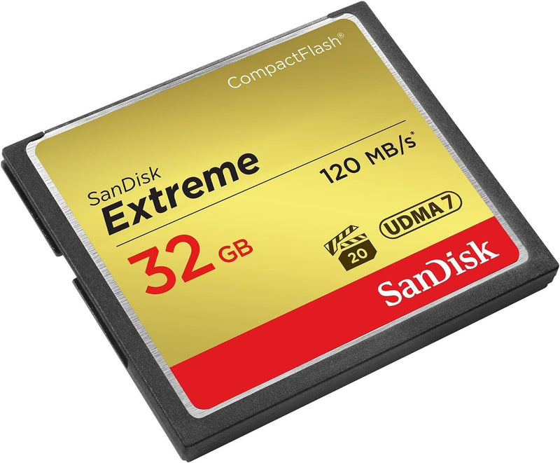 SanDisk SDCFXSB-032G-G46 32GB Extreme CompactFlash Memory Card — main product image
