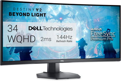 Dell S3422DWG 34-Inch 144Hz Curved Gaming Monitor