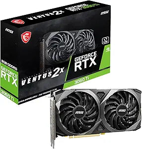 MSI 912-V397-251 RTX 3060 Ti Ventus 2X 8G V1 LHR