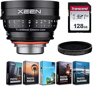 Rokinon XN20-PL XEEN 20mm T1.9 Cine Lens PL Mount Bundle
