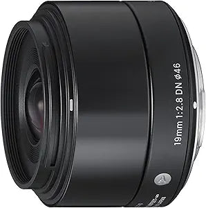 Sigma 40B965 19mm f/2.8 DN Lens Sony E-Mount (Black)