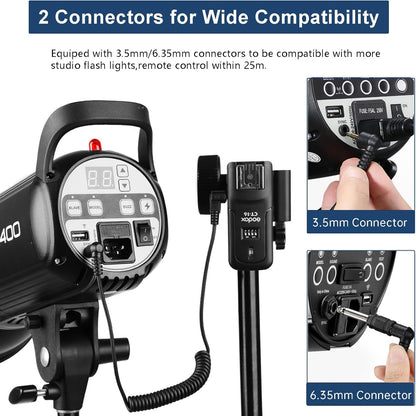 Godox YZP-CT16-2 in 1 Wireless Flash Trigger Kit